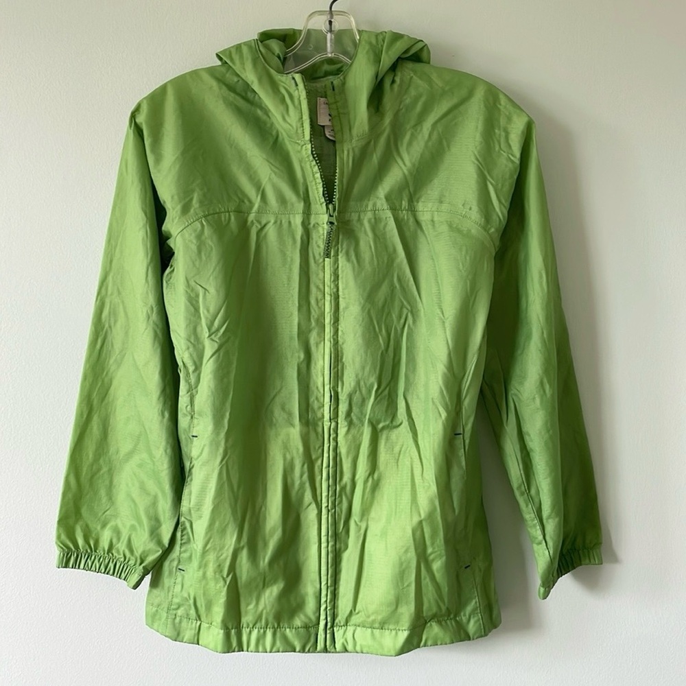 lands end kids rain jacket windbreaker